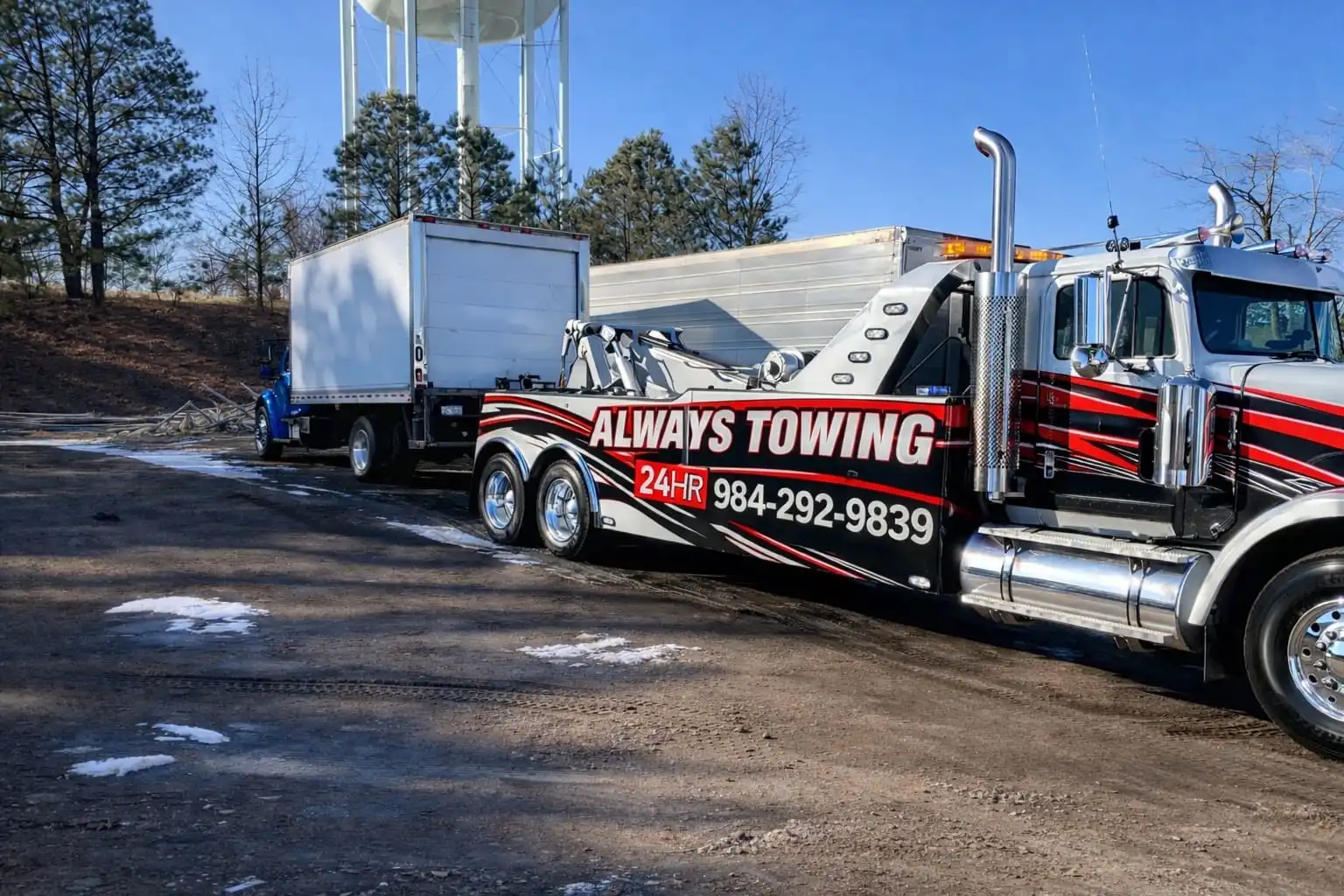 Tow truck service in Raleigh NC